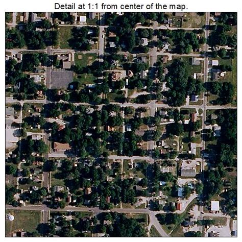 Aerial Photography Map of Holden, MO Missouri