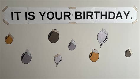 The Office Theme Birthday Banner Digital Download It is Your Birthday ...