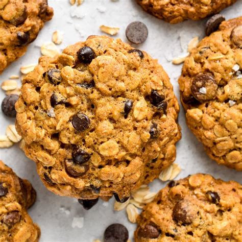 Vegan Oatmeal Chocolate Chip Cookies The Conscious Plant Kitchen