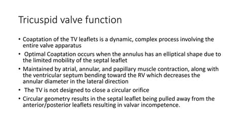 Tricuspid Valve Ppt