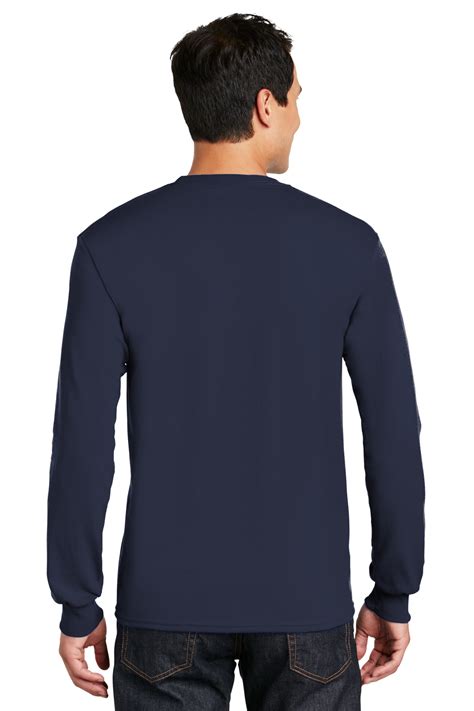 Gildan Dryblend Cotton Poly Long Sleeve T Shirt Product Sanmar