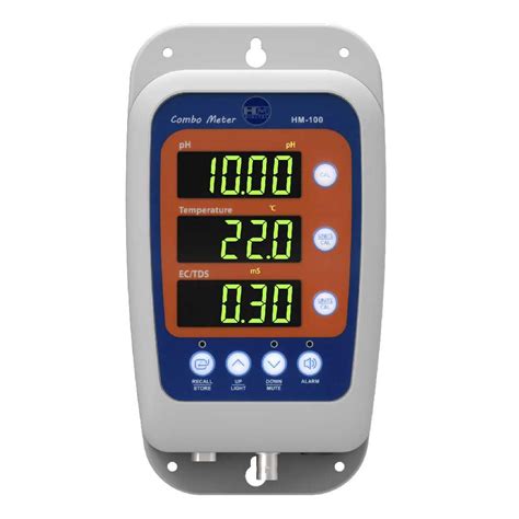 HM Digital HM 100 Hydromaster Continuous PH EC TDS Temp Monitor