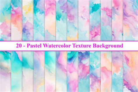 Pastel Watercolor Texture Graphic by Forhadx5 · Creative Fabrica