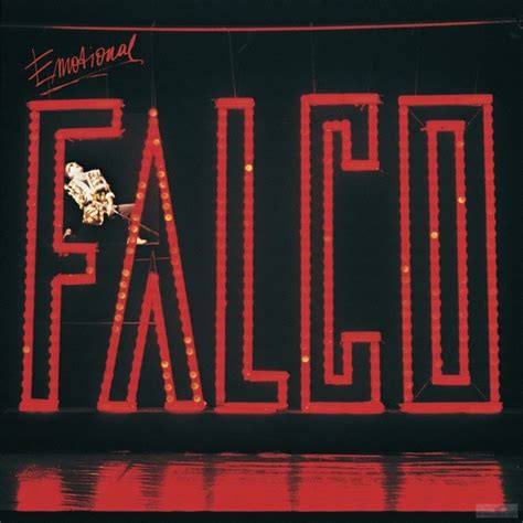 FALCO EMOTIONAL Lp Album LTD RED COLOURED VINYL Bak