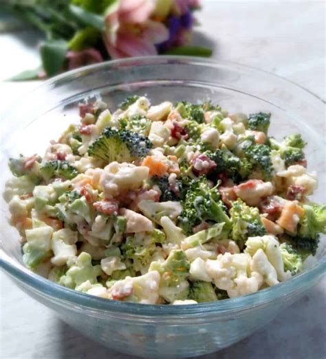 Amish Broccoli And Cauliflower Salad Recipe Amish Heritage