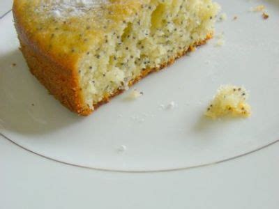 Gâteau moelleux au citron et pavot bleu Recette Ptitchef