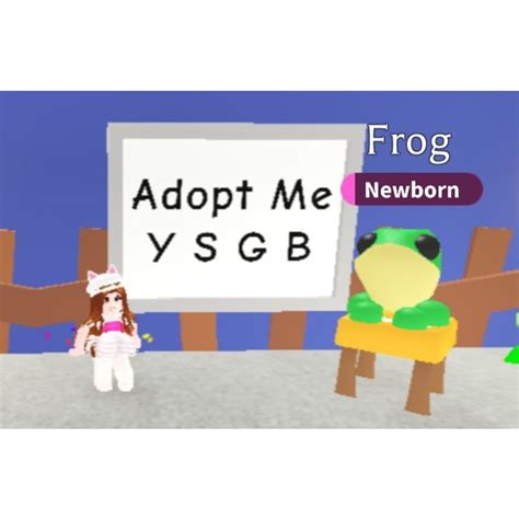 FROG Pet Adopt Me Roblox FR NFR Shopee Malaysia