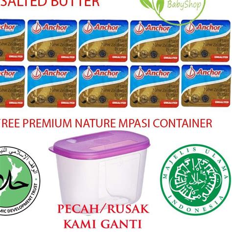 Jual Wlv Anchor Unsalted Salted Butter Ub Gr Mini Cups