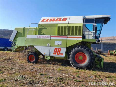 Claas Dominator 98 SL ID128183 Tractor Bg