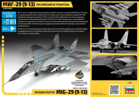 Ecomodelismo Russian Fighter Mig 29