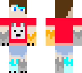 fire wolf | Minecraft Skin