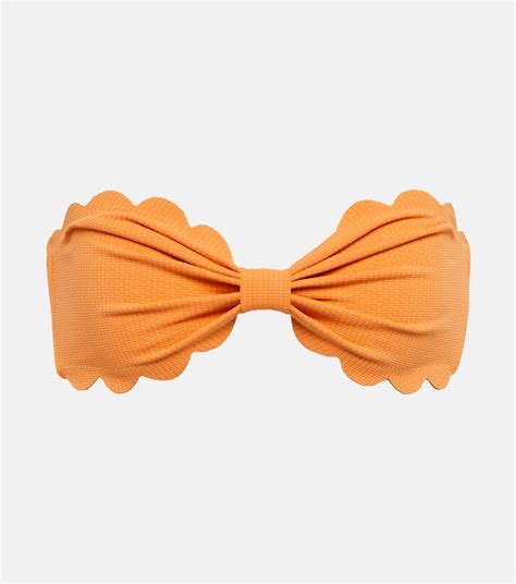 Marysia Strapless Bow Tie Bikini Top Endource