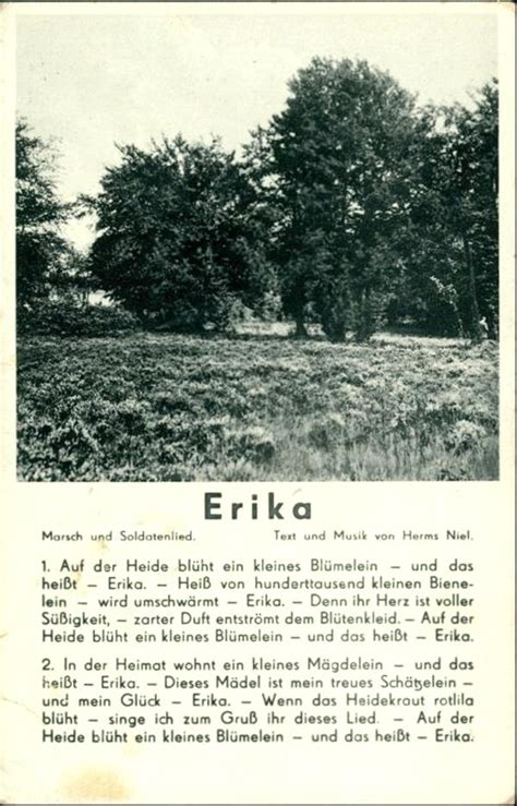 Auf der Heide blüht (Erika) | Volkslieder-Archiv