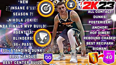 New Nikola Jokic Nba Finals Mvp Is A Terror In Rec And Park Nba 2k23