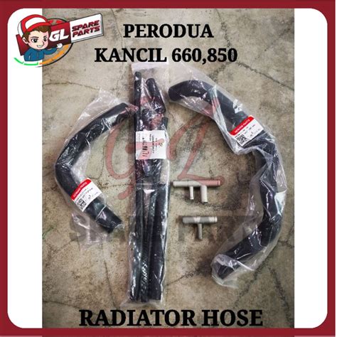 Radiator Hose Set Original Perodua Kancil Complete Set By