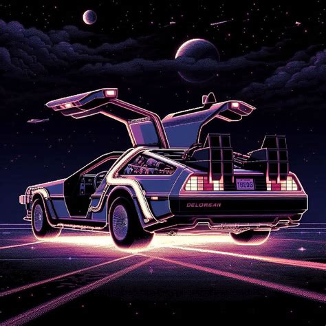 Delorean by SirFixil on DeviantArt