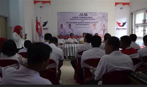 Usai Lantik Bapilu Dpd Perindo Mojokerto Targetkan Raih Tiga Kursi