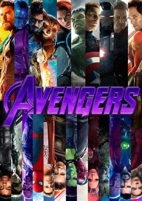 Avengers 4 Poster By Natan Ferri On