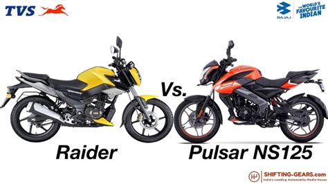 Tvs Raider Bajaj Pulsar Ns 125 Specification Comparison 55 Off