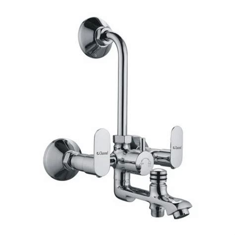 Stainless Steel Wall Mixer In With L Bend For Bathroom Fitting At