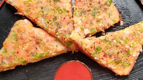 Bread Pizza Without Cheese Tasty And Healthy Recipe Bread Pizza