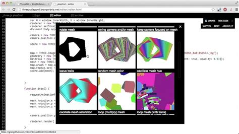 Threejsplaygnd 2 Threejs Webgl Tutorial Youtube