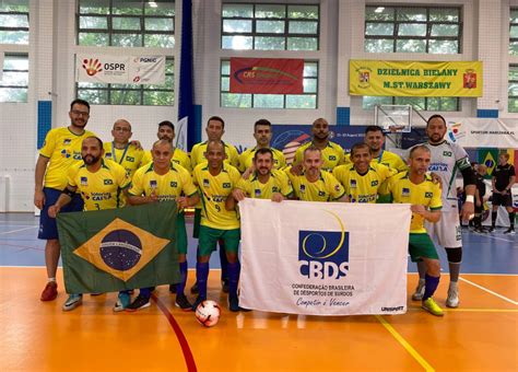 CBDS Brasil estreia contra a Eslováquia na Copa do Mundo de Futsal