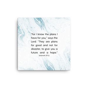 Jeremiah 29 11 wall art canvas – Beautiful Word