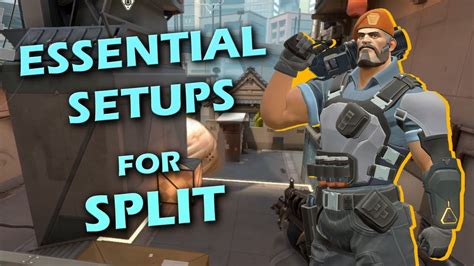 Valorant Essential Setups A Brimstone Guide For Split Youtube