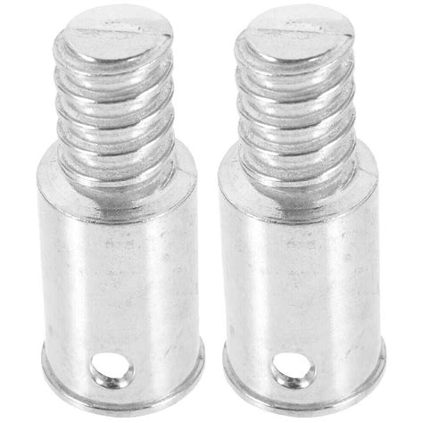 2pcs Broom Extension Pole Adapter Tips Metal Threaded Handle Tips End Adapter Ebay