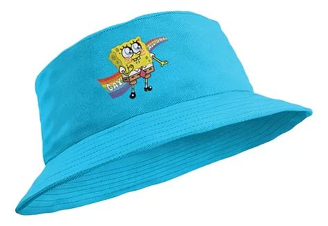 Bucket Hat Marcha Gay Bob Esponja Gay All Day Arcoíris MercadoLibre