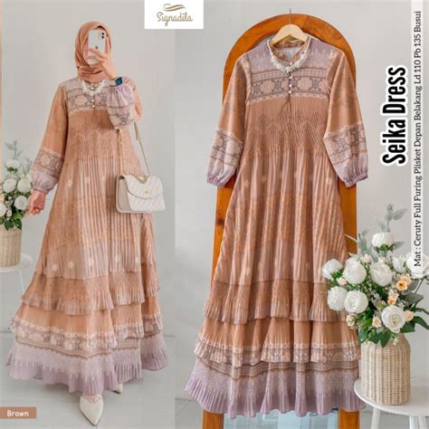 Jual Alodia Narumi 1 2 Seika Adera Syarla Dress By Signadila