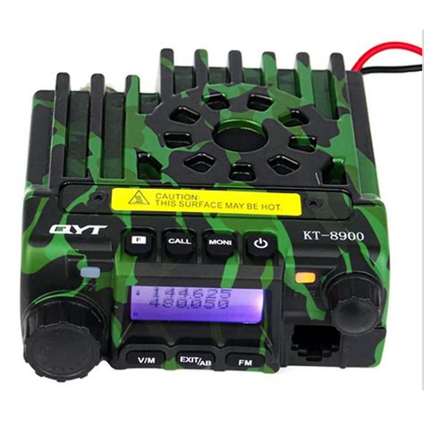 W Mini Mobile Radio Qyt Kt Dual Band Mhz Mhz