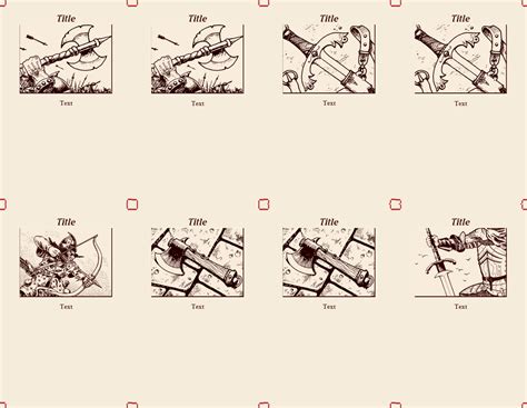 HeroQuest Translator Template For New Treasure By Odanan On DeviantArt