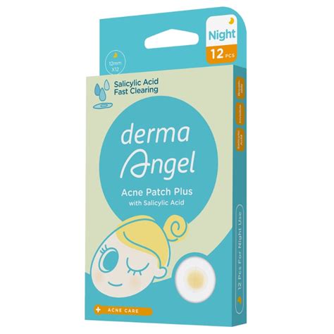 Jual Derma Angel Acne Patch Plus With Salicylic Acid Night Variant