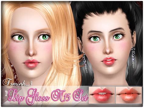 The Sims Resource Lip Gloss N Set