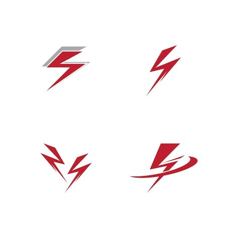 Premium Vector Flash Lightning Thunderbolt Logo Vector Template