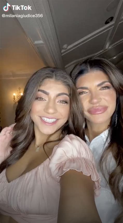 Rhonj Fans Stunned As Teresa Giudice 49 And Her Daughter Milania 15