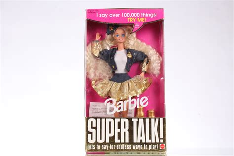 Lot Super Talk Barbie