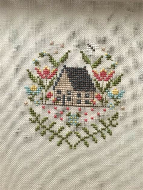 Pin By Fatma Alan On Cross Stitch Cross Stitch House Cross Stitch