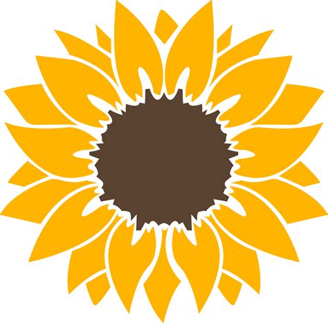 Free Sunflower Svg File Artofit