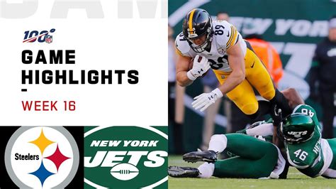 Steelers Vs Jets Week 16 Highlights Nfl 2019 Youtube