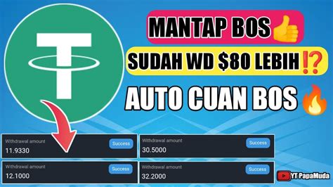 SUDAH WD 80 USDT LEBIH DI WEB INIWEB PENGHASIL CRYPTO TERCEPAT