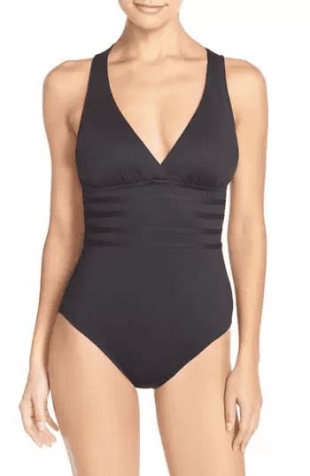 La Blanca Women S Island Goddess Tummy Control Strappy One Piece