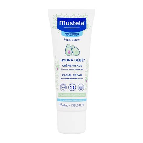 Mustela Hydra Bébé Facial Cream Dnevna krema za lice za djecu 40 ml