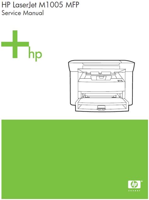 HP LaserJet M1005mfp Service Manual :: HP LaserJet Printers ...