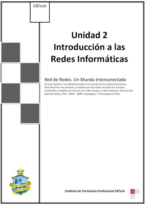 Pdf Unidad 2 Introducción A Las Redes Informáticas · 2012 6 23