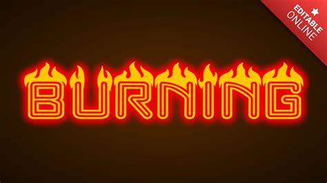 Burning Free Fire Font Online Text Effect Generator