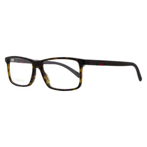 Gucci Gg0424o 006 Aviator Havana Multiclr Brown Demo Lens 58 Mm Mens Eyeglasses For Sale Online