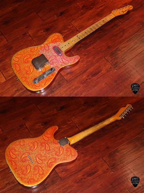 1968 Fender Telecaster With Rare Pink Paisley Finish Garys Classic Guitars And Vintage Guitars Llc